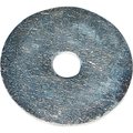 Midwest Fastener 0 Fender Washer, 38 in ID, 112 in OD, Zinc, Zinc 3935